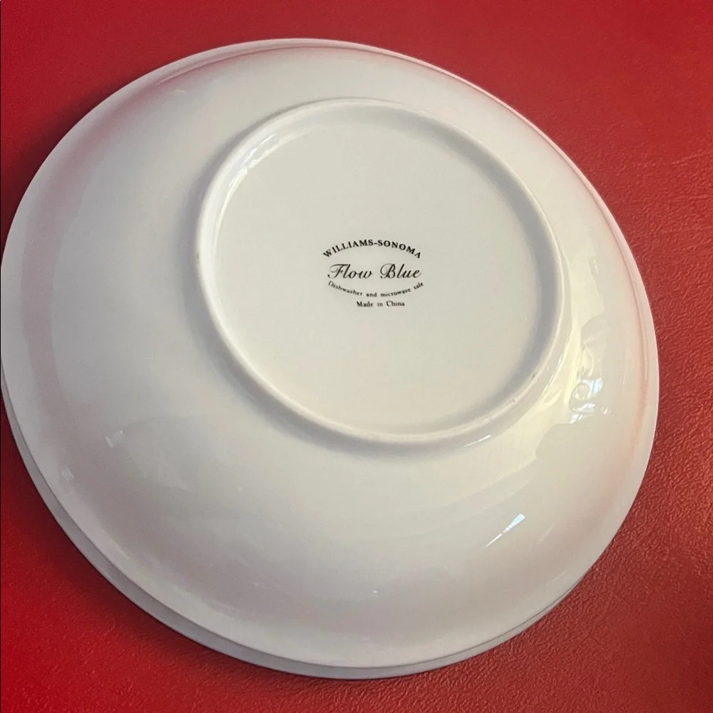 Flow Blue by WILLIAMS-SONOMA 5.5”W 1.14”H set of 2